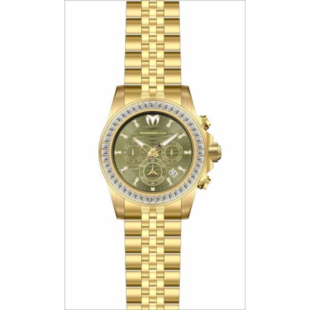Technomarine Men's Manta Green Dial Watch - TM-225017